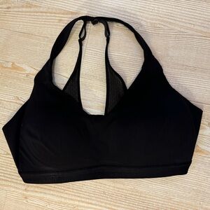 NWOT Lululemon black sports bra